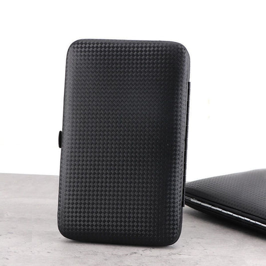 24 Parça Kendiliğinden Deri Çantalı Seyahat Tipi Manikür Pedikür Seti