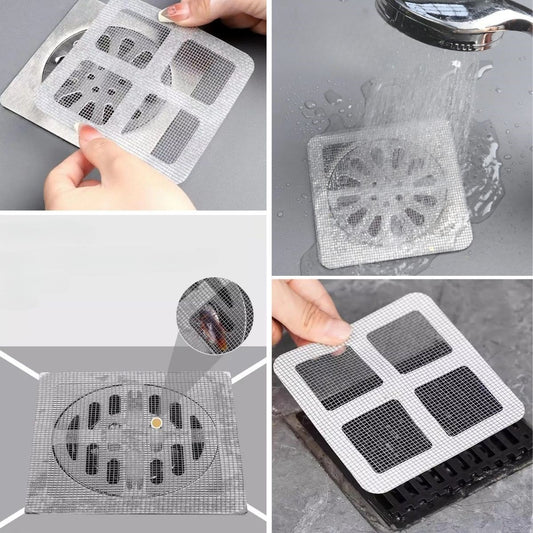 10'lu Banyo ve Mutfak Lavabo Koku Önleyici ve Haşere Böcek Önleyici Gider Filtresi