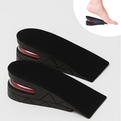 5 cm Boy Uzatıcı Silikon Ortopedik Topuk Tabanlık – Yüksek Konforlu Gizli Yükseltici Ped (Unisex)
