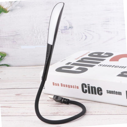 USB Girişli 14 Ledli 3 Kademeli Dokunmatik Masa/Kitap Okuma Lambası Ledi Siyah